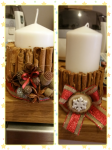 Candele decorative.