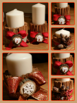 Candele decorative.